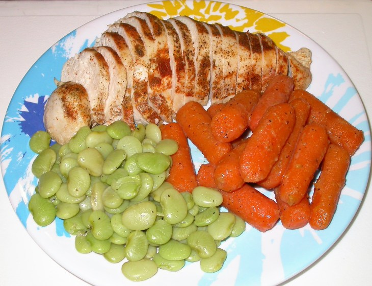 glazed-carrots-in-a-meal