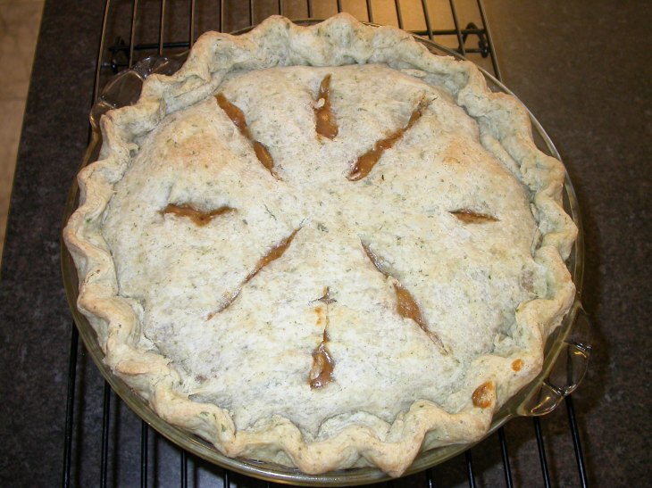 Beef Pot Pie - Baked